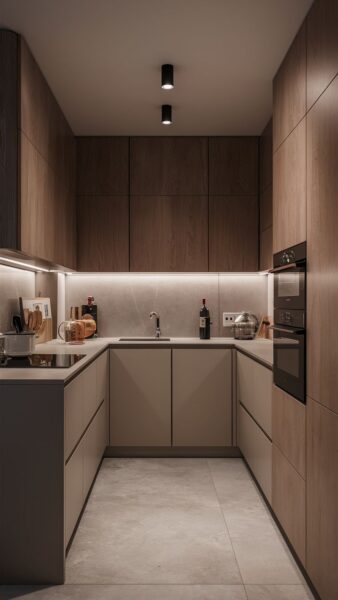 vật liệu làm tủ bếp đẹp: mdf lõi nhập, laminate, melamine nên chọn gì?