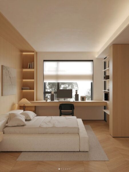 Bàn Làm Việc Kết Hợp Kệ Sách – Tối Ưu Không Gian Và Lưu Trữ Tiện Lợi 3 Ban-Lam-Viec-Ket-Hop-Ke-Sach