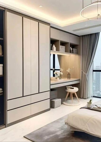 Bàn Trang Điểm Phong Cách Hàn Quốc – Nhẹ Nhàng, Lãng Mạn, Dễ Phối Màu 4 Ban-Trang-Diem-Phong-Cach-Han