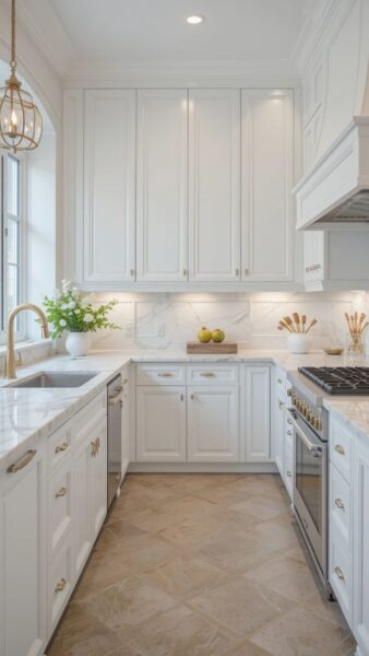 đóng tủ bếp chữ u nên dùng gỗ gì? mdf lõi nhập hay acrylic?