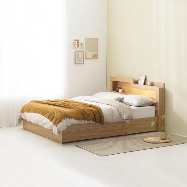 Giường Có Hộc Kéo Tăng Không Gian Lưu Trữ Cho Phòng Ngủ Chật Hẹp 3 Giuong-Co-Hoc-Keo-Tang-Khong-Gian