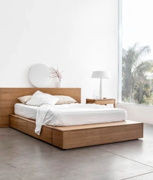 Mẫu Giường Ngủ Phong Cách Hàn Quốc – Đẹp Nhẹ Nhàng, Dễ Phối Nội Thất 1 Giuong-Ngu-Phong-Cach-Han-Quoc