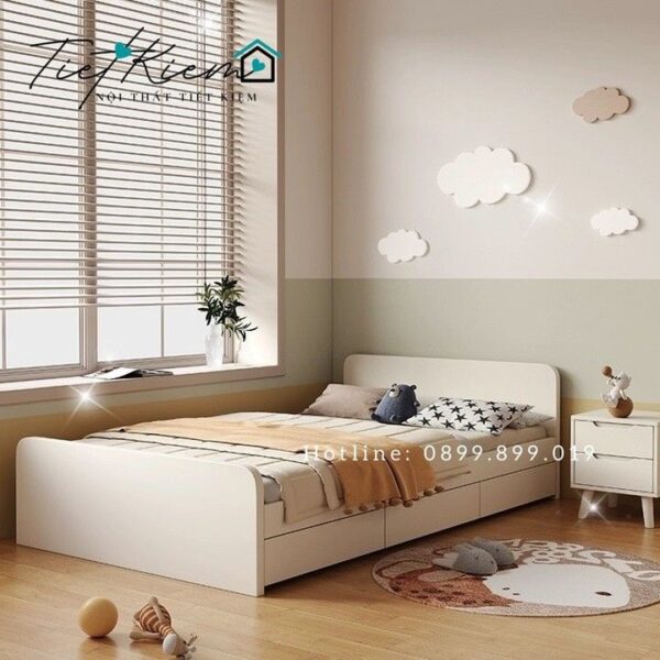 Giường Ngủ Thông Minh Có Hộc Kéo – Lưu Trữ Gọn Gàng Cho Mọi Không Gian 1 Giuong-Ngu-Thong-Minh-Co-Hoc