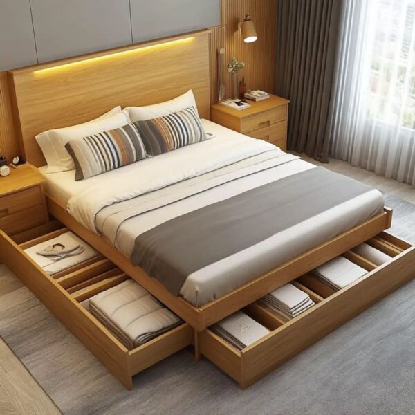 Giường Ngủ Thông Minh Có Hộc Kéo – Tối Ưu Công Năng Không Gian Sống 3 Giuong-Ngu-Thong-Minh-Co-Hoc-Keo
