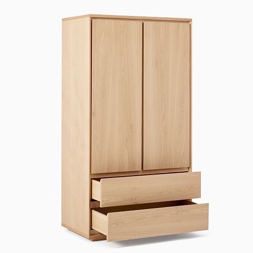 mẫu tủ quần áo 2 cánh đẹp – tối ưu cho người ở một mình