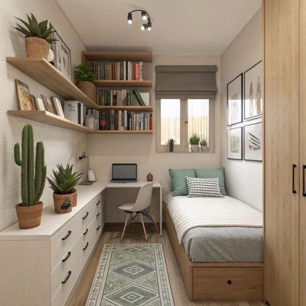 Thiết Kế Phòng Ngủ Hiện Đại Đơn Giản – Đẹp Tối Giản, Dễ Ứng Dụng 1 Thiet-Ke-Phong-Ngu-Hien-Dai