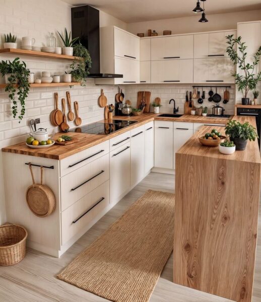 Thiết Kế Tủ Bếp Chữ L Cho Nhà Nhỏ – Gọn Gàng Mà Vẫn Đầy Đủ Tiện Ích 1 Tu-Bep-Chu-L-Cho-Nha-Nho