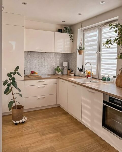 gợi ý các mẫu tủ bếp chữ l đẹp – tối ưu cả thẩm mỹ và công năng