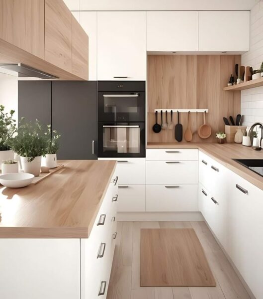 Tu-Bep-Chu-U-Phong-Cach-Tan-Co-Dien