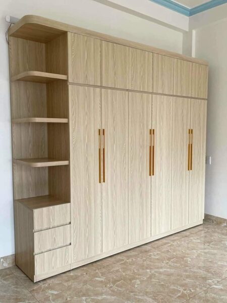 Vì Sao Nên Chọn Tủ Gỗ MDF Lõi Nhập Cửa Lùa 2 Cánh Cho Phòng Ngủ Nhỏ? 1 Tu-Go-MDF-Loi-Nhap-Cua-Lua-2-Canh