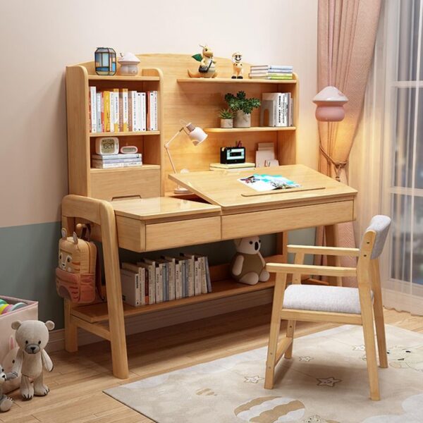 Bàn Học Lớp 1 Chống Gù Chống Cận: Bảo Vệ Cột Sống Và Đôi Mắt Bé 2 Ban-Hoc-Lop-1-Chong-Gu-Chong-Can