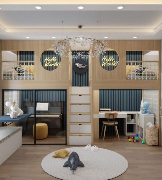 Cách Chọn Đèn Cho Phòng Trẻ Em – Vừa Đủ Sáng, Vừa Không Gây Hại Mắt 1 Chon-Den-Cho-Phong-Tre-Em