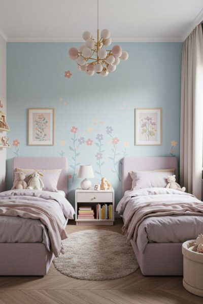 Gợi Ý Mẫu Giường Ngủ Cho Bé Gái – Màu Hồng, Màu Trắng Dễ Thương 1 Goi-Y-Mau-Giuong-Ngu-Cho-Be-Gai