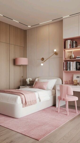 Gợi Ý Phòng Ngủ Cho Bé Gái – Màu Sắc Dễ Thương, Nội Thất Dịu Nhẹ 1 Goi-Y-Phong-Ngu-Cho-Be-Gai