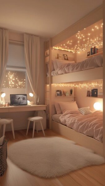 Nội Thất Cho Bé Gái: Gợi Ý Thiết Kế Ngọt Ngào – An Toàn – Dễ Thay Đổi 1 Noi-That-Cho-Be-Gai