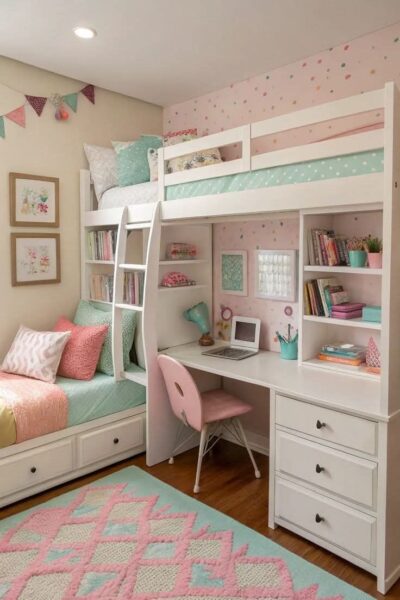 Thiết Kế Nội Thất Phong Cách Công Chúa – Ước Mơ Của Mọi Bé Gái 3 Noi-That-Phong-Cach-Cong-Chua