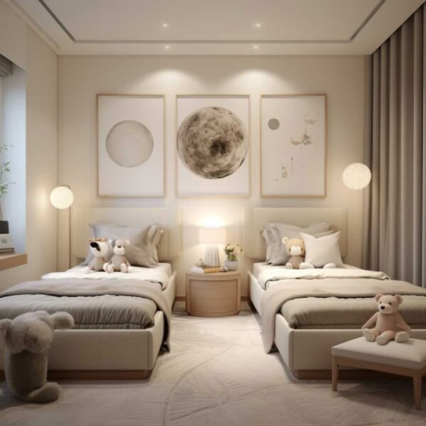 Xu Hướng Nội Thất Phòng Ngủ Trẻ Em 2026 – Đa Năng, Bền Đẹp, Tăng Tư Duy 1 Noi-That-Phong-Ngu-Tre-Em-2025