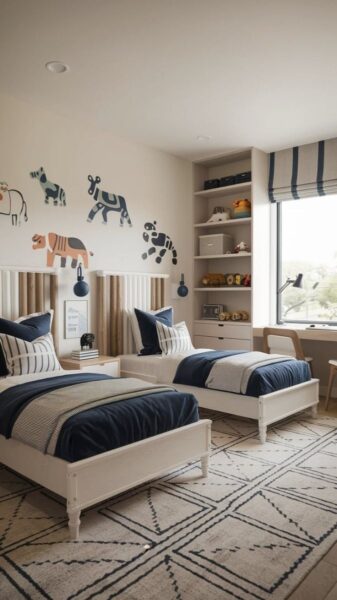 Nội Thất Phòng Ngủ Trẻ Em: Cách Bố Trí Khoa Học, Thẩm Mỹ Và Phù Hợp Độ Tuổi 1 Noi-That-Phong-Ngu-Tre-Em