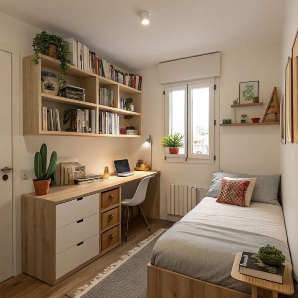 Thiết Kế Nội Thất Phòng Ngủ Trẻ Em Diện Tích Nhỏ – Tối Ưu Mà Vẫn Đẹp 4 Noi-That-Phong-Ngu-Tre-Em-Dien-Tich-Nho