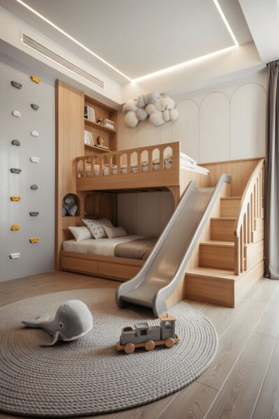 Cách Bố Trí Phòng Ngủ Cho Bé Mẫu Giáo – Vừa Học Vừa Chơi 1 Phong-Ngu-Cho-Be-Mau-Giao