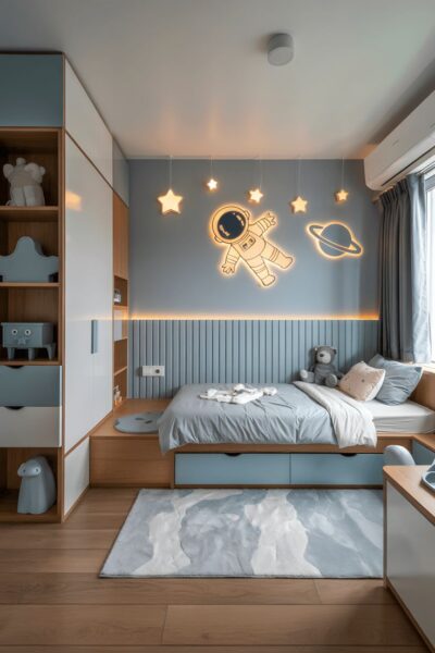 Thiết Kế Phòng Trẻ Em Phong Cách Hàn Quốc – Nhẹ Nhàng, Tối Giản, Hiện Đại 1 Thiet-Ke-Phong-Tre-Em-Phong-Cach-Han-Quoc