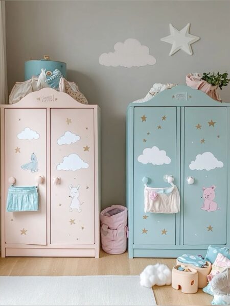 Tủ Quần Áo Cho Bé Gái Nhiều Ngăn, Nhẹ Nhàng, Tự Tập Gấp Đồ Từ Nhỏ 3 Tu-Quan-Ao-Cho-Be-Gai-Nhieu-Ngan