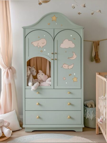 Tủ Quần Áo Cho Bé Gái Nhiều Ngăn, Nhẹ Nhàng, Tự Tập Gấp Đồ Từ Nhỏ 2 Tu-Quan-Ao-Cho-Be-Gai-Nhieu-Ngan