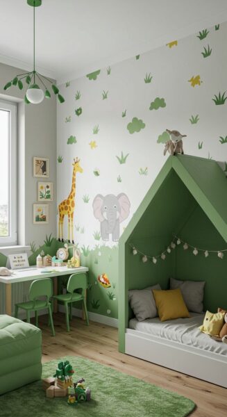 Xu Hướng Thiết Kế Nội Thất Trẻ Em Năm 2026 – Tối Giản, Đa Năng, Dễ Ứng Dụng 1 Xu-Huong-Thiet-Ke-Noi-That-Tre-Em