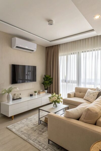 decor phòng khách 20m² – sang trọng, chuẩn phong cách châu âu