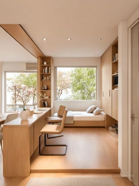 Decor phòng làm việc tại nhà – tăng cảm hứng sáng tạo 1 Decor-Phong-Lam-Viec-Tai-Nha