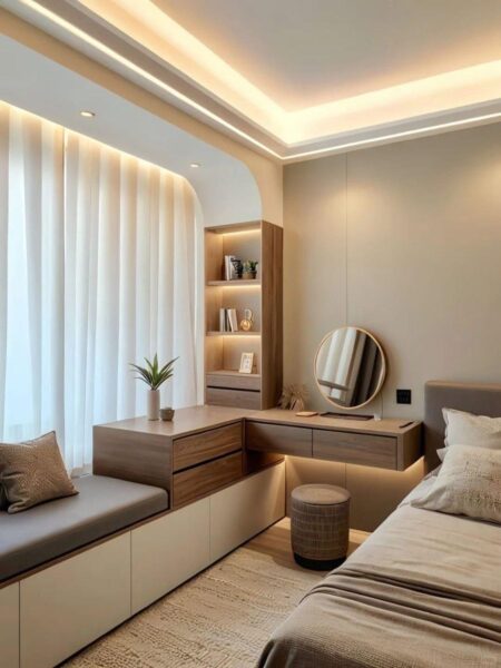 Decor phòng ngủ master 20m² – chuẩn không gian nghỉ dưỡng cao cấp 4 Decor-Phong-Ngu-Master