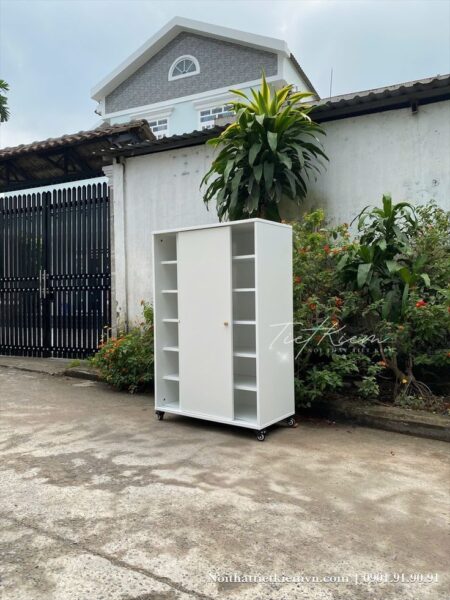 Decor phòng ngủ với tủ đựng túi xách sang trọng 2 Decor-Phong-Ngu-Voi-Tu-dung-Tui-Xach