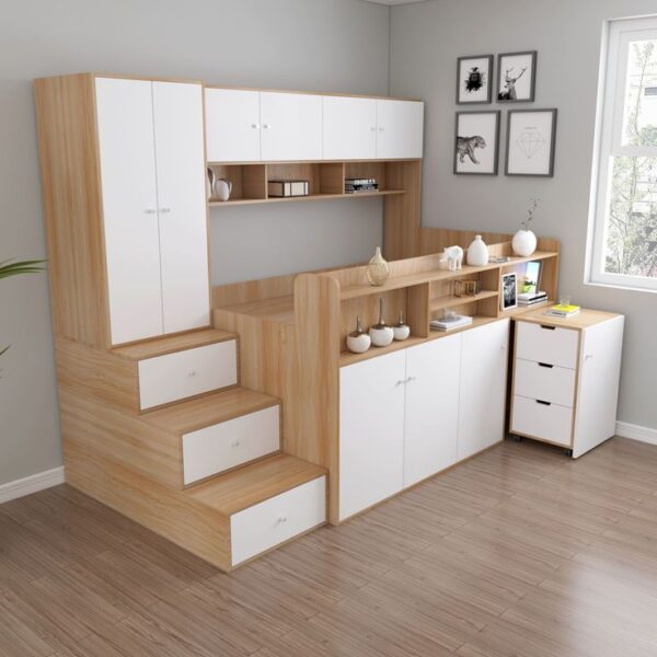 giường hộc tủ 1m2 cho trẻ em – vừa ngủ vừa để đồ tiện lợi