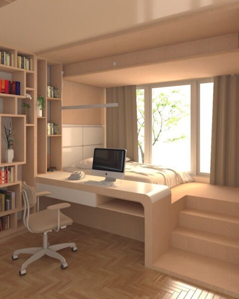 Giường hộp hộc tủ 2m x 2m2 – dành cho phòng master sang trọng 3 Giuong-Hop-Hoc-Tu