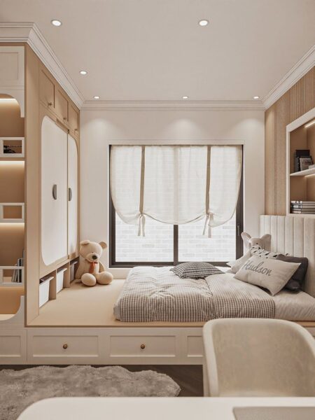 giường ngủ hộc kéo sang trọng – thiết kế hợp mọi phong cách decor