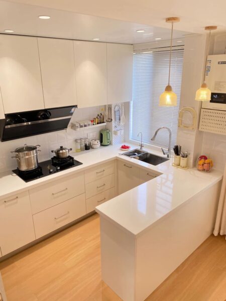 kệ bếp gỗ 1m2 – giải pháp lưu trữ thông minh cho bếp nhỏ