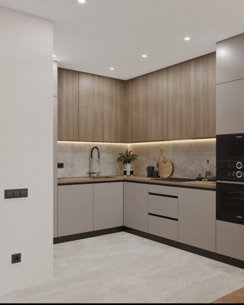 Kệ bếp gỗ công nghiệp vs gỗ tự nhiên – đâu là lựa chọn tốt hơn? 2 Ke-Bep-Go-Cong-Nghiep