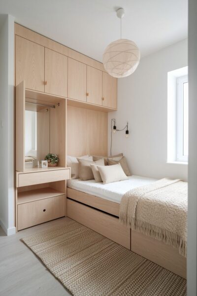 mẫu giường hộc kéo 1m4 x 2m – lựa chọn hoàn hảo cho phòng ngủ bé