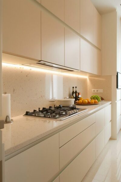 top 10 mẫu tủ bếp gỗ đẹp hiện đại nhất 2026