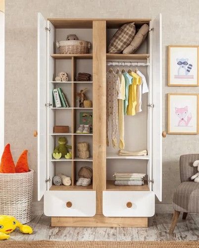 Mẫu tủ quần áo cho bé bằng gỗ tự nhiên – an toàn tuyệt đối 1 Mau-Tu-Quan-ao-Cho-Be-Bang-Go