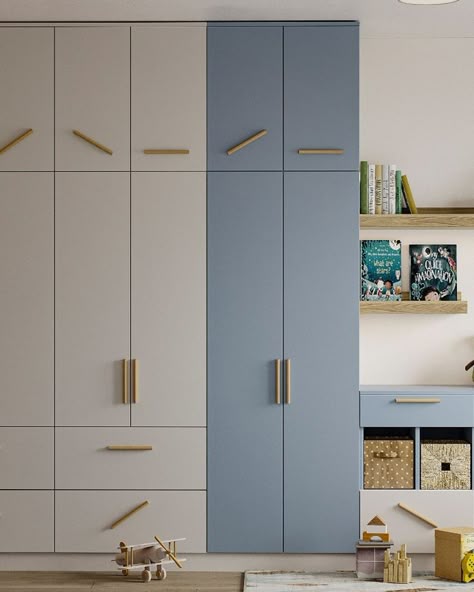 Tủ quần áo bé trai năng động – tone xanh cá tính 1 Tu-Quan-ao-Be-Trai-Nang-dong