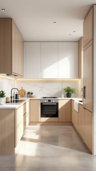 Tủ bếp gỗ 1m8 – lưu trữ thoải mái cho gia đình đông người 1 Tu-bep-go-1m8