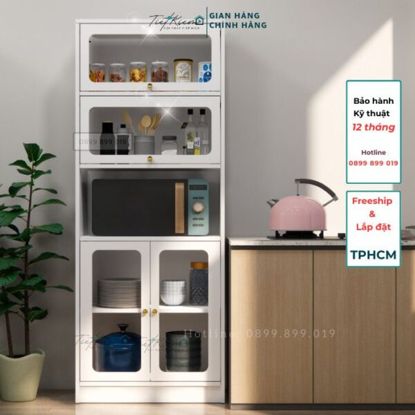 Decor bếp gọn gàng với tủ để đồ thông minh 4 Decor-Bep-Gon-Gang-Voi-Tu