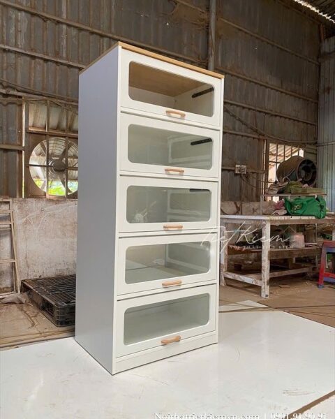 Decor góc học tập với kệ tủ nhỏ tinh tế 1 Decor-Goc-Hoc-Tap-Voi-Ke-Tu