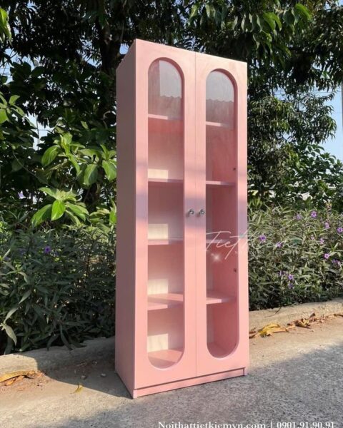 Decor phòng với tủ kính để đồ sang trọng 1 Decor-Phong-Voi-Tu-Kinh-de-do