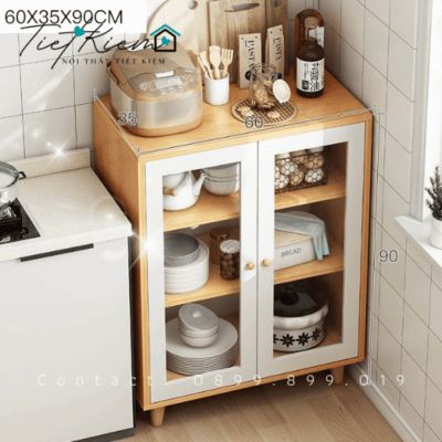 Kệ bếp gỗ 3 tầng – tiết kiệm diện tích tối đa 1 Ke-Bep-Go-3-Tang