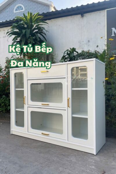 Kệ gỗ để đồ nhà bếp giá rẻ nhưng thiết kế tinh tế 1 Ke-Go-de-do-Nha-Bep-Gia-Re
