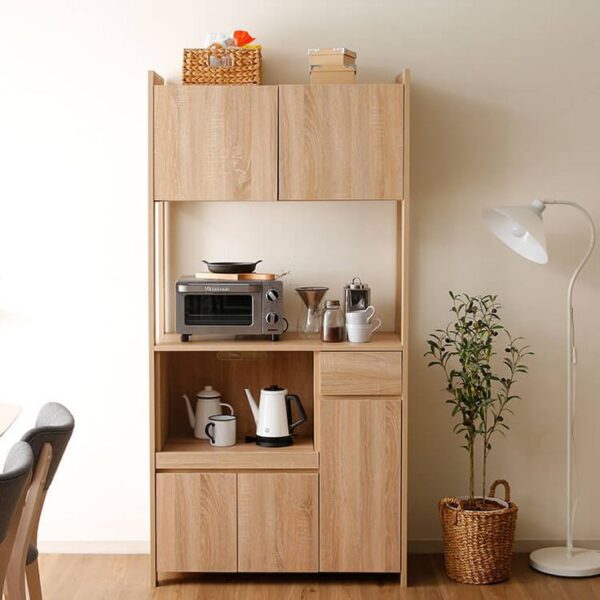 kệ gỗ để đồ nhà bếp mini – phù hợp phòng trọ