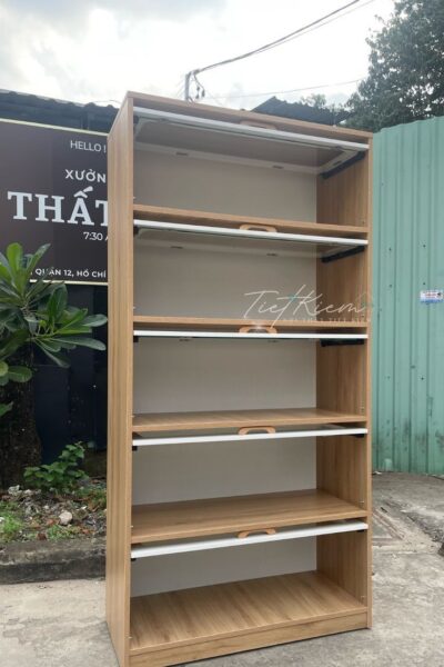 kệ để đồ bếp bằng gỗ 60cm – nhỏ gọn cho phòng bếp mini