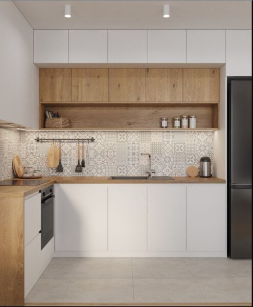 thiết kế bếp mở – giải pháp kết nối không gian sống hiện đại”